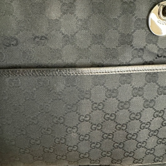 GUCCI Black GG Canvas Eclipse Bag w/COA.  P0029 - Picture 7 of 17